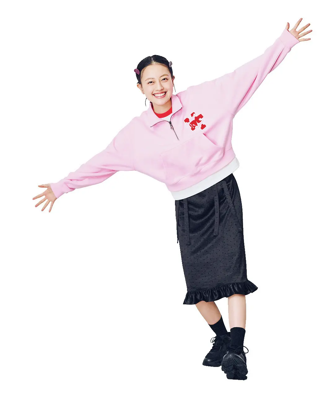 上坂樹里　ST大好きポーズ