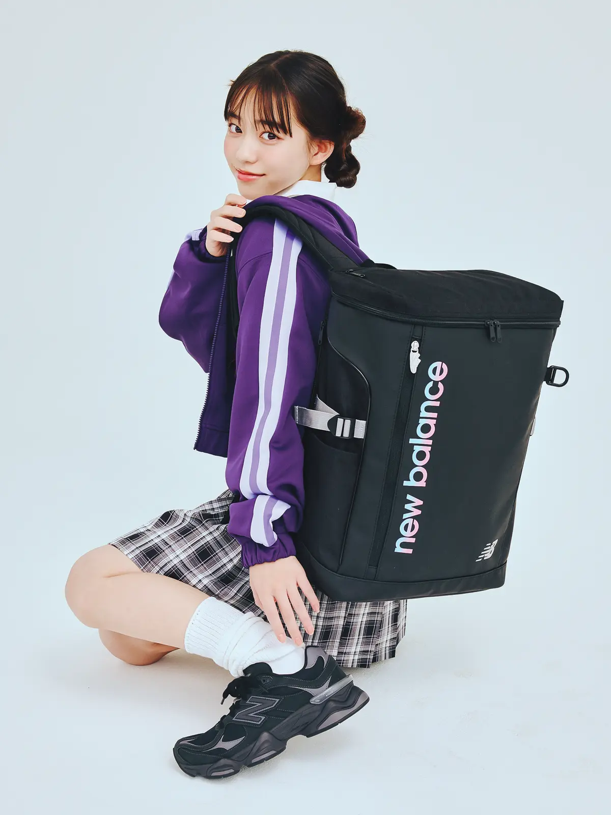 ニューバランスの通学リュック２