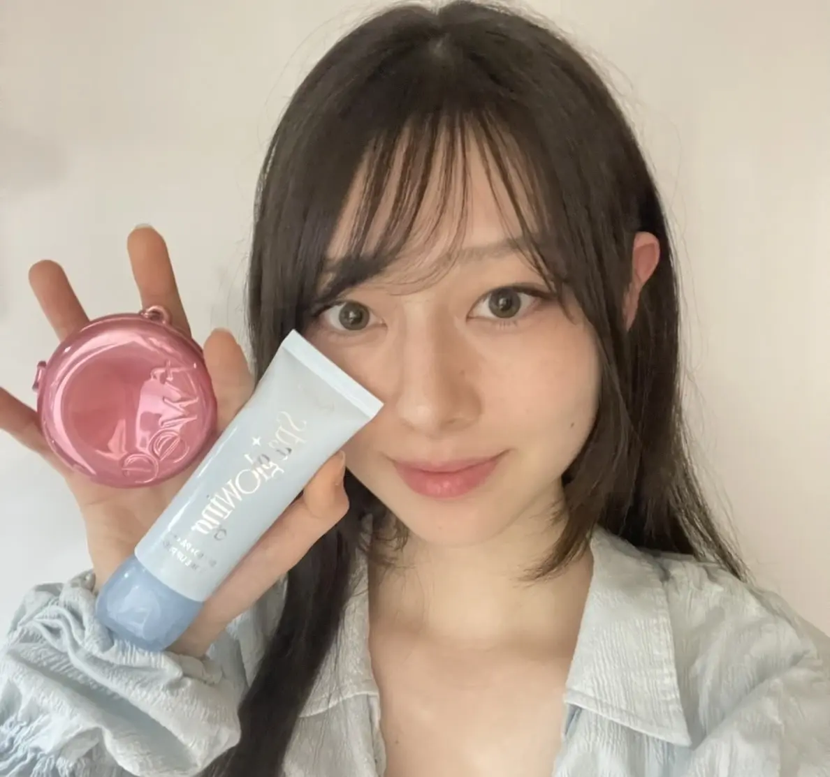 石川花『fwee』のポケットアイパレット＆UVトーンアップベース