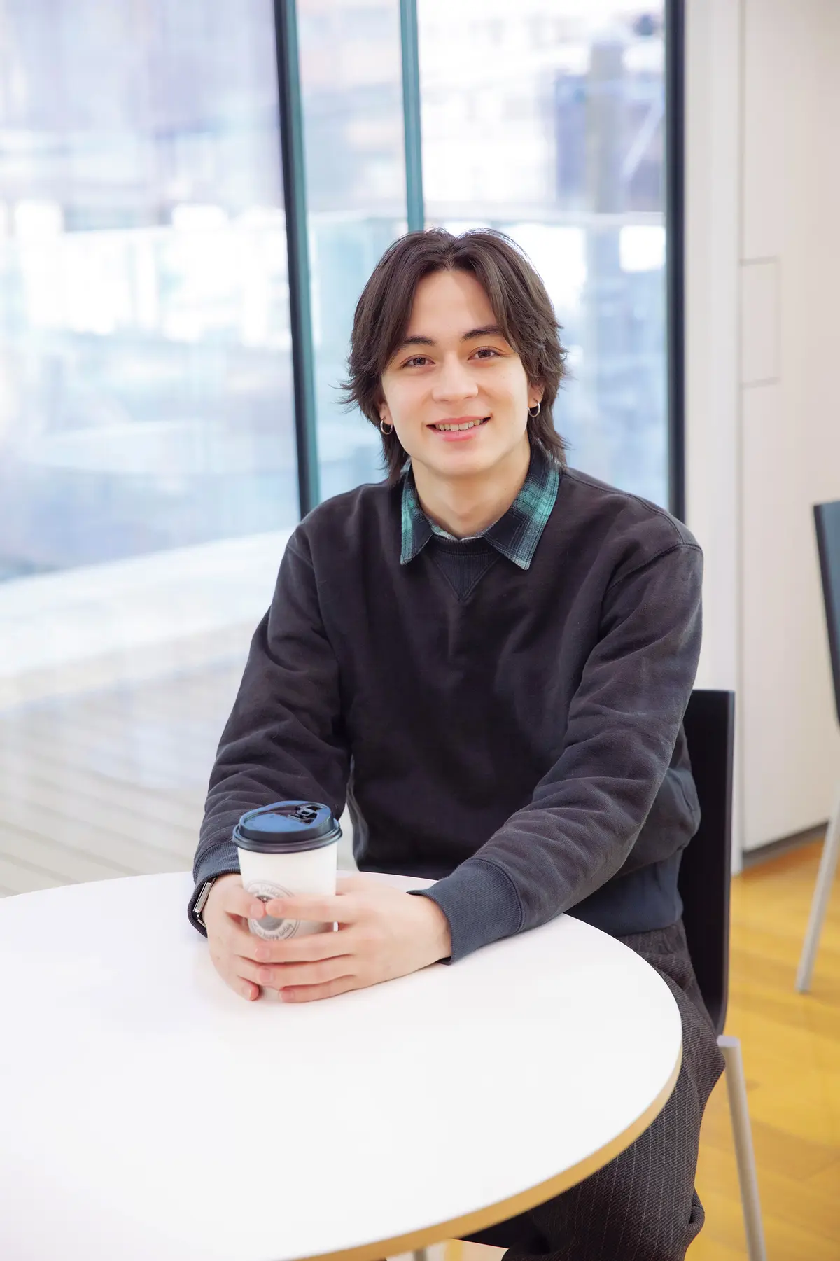 学ぶことにミーハーなマジメ男子  MEN’S NON-NO MODEL  松岡光さん（大2）