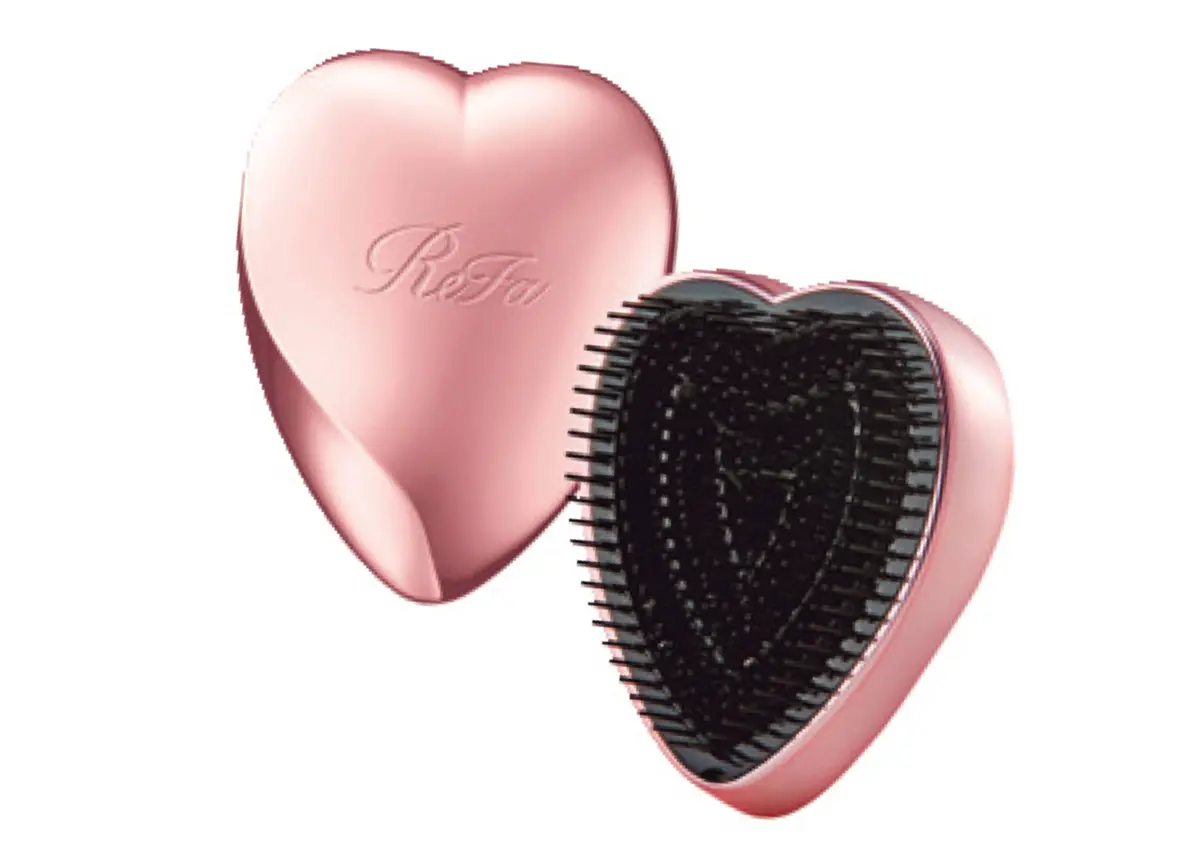前髪・アホ毛ケア部門／２位　リファ リファハートブラシ ローズゴールド