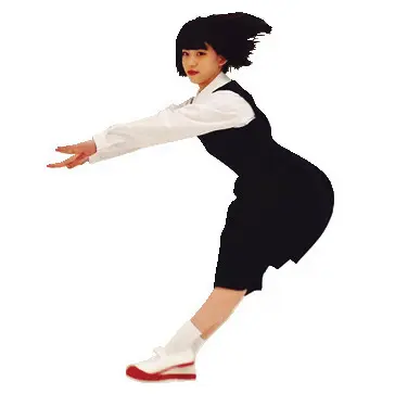 ジャンプがキレイすぎた…！