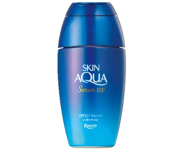 スキンアクアスキンモイスチャーUVG 70g （SPF50+･PA++++）￥990（編集部調べ）／ロート製薬