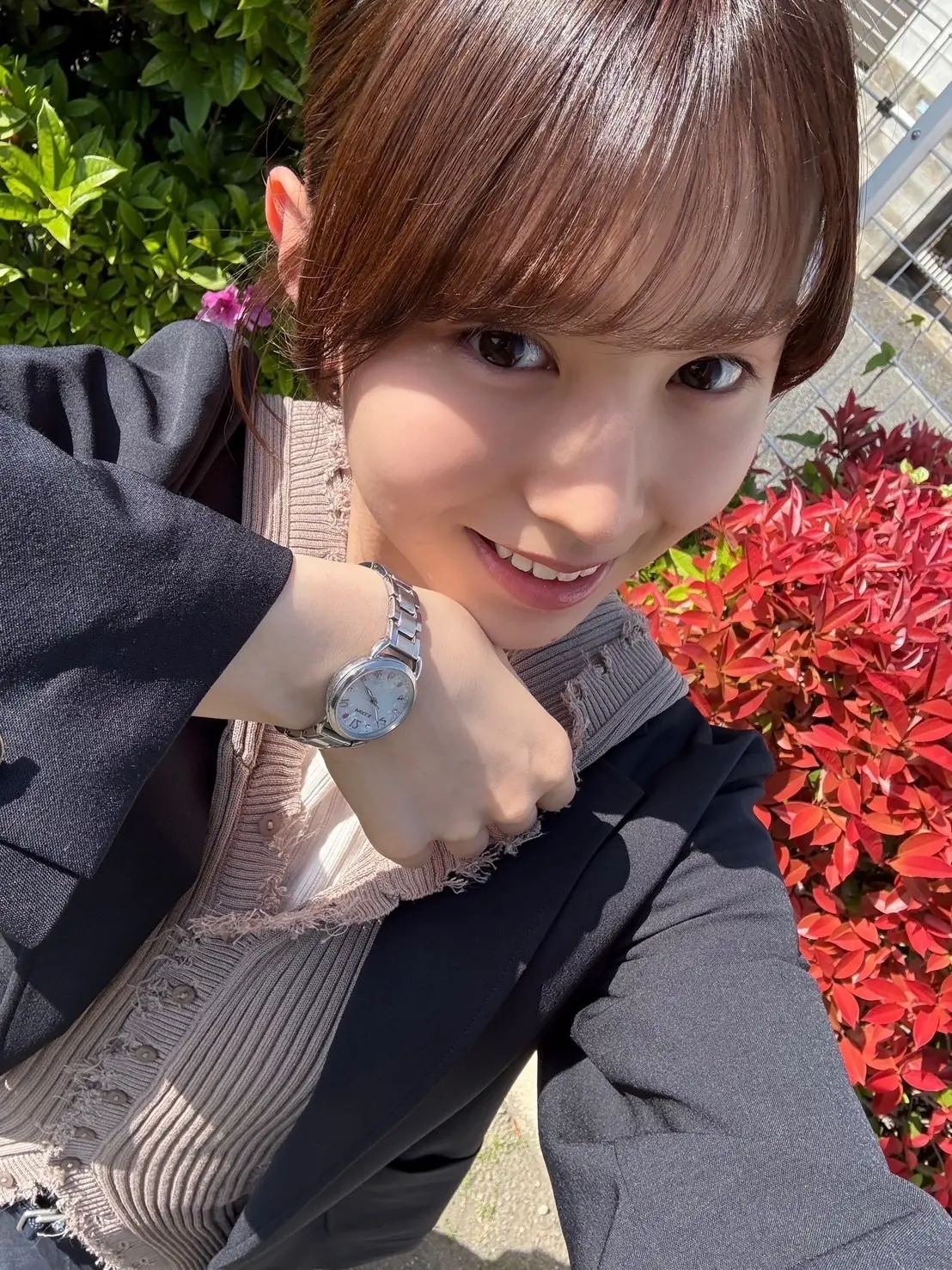 森﨑美月　5月のブログ　時計着用　