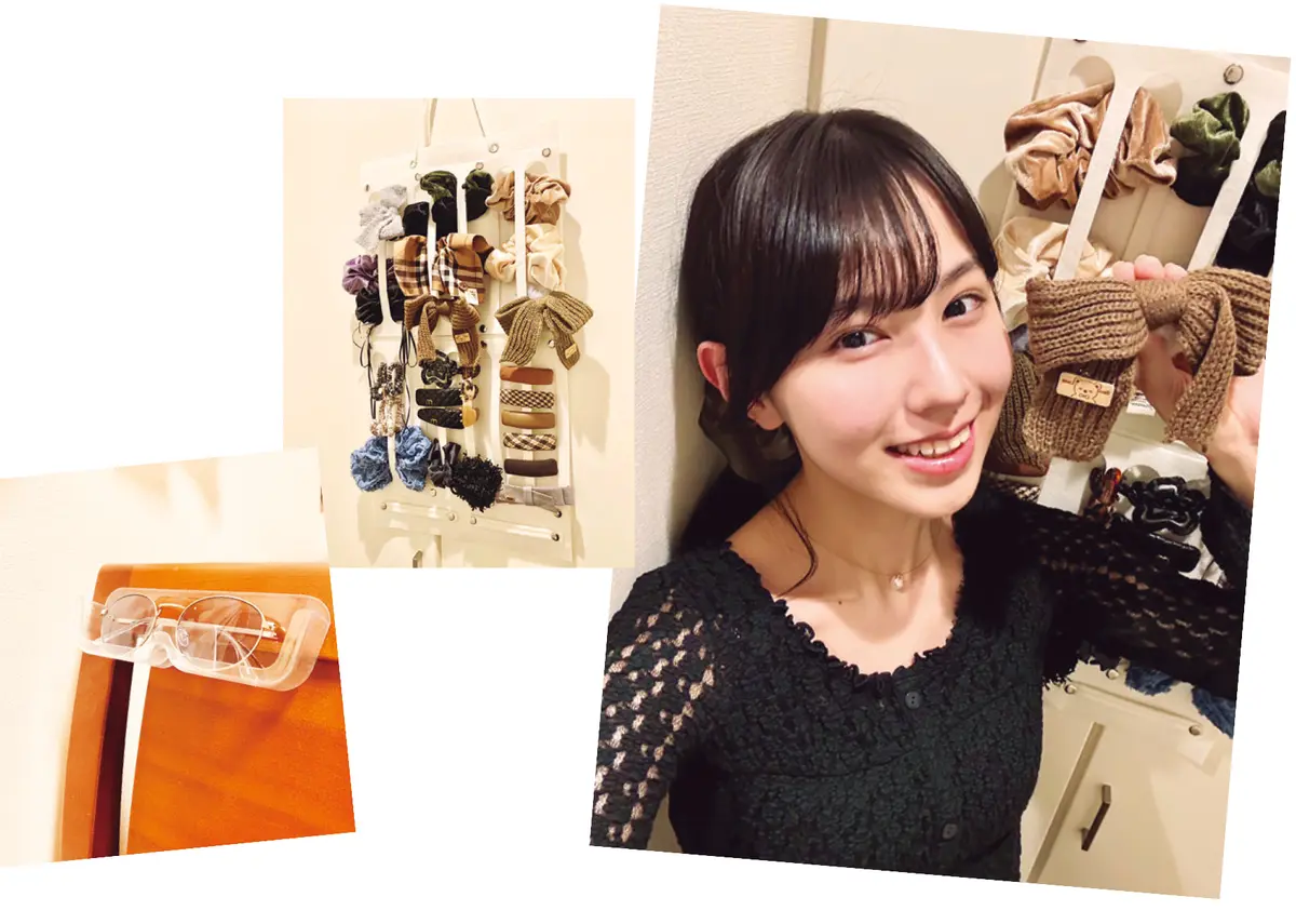 森﨑美月はプチ収納にハマり中　シュシュやヘアバンドの収納テク