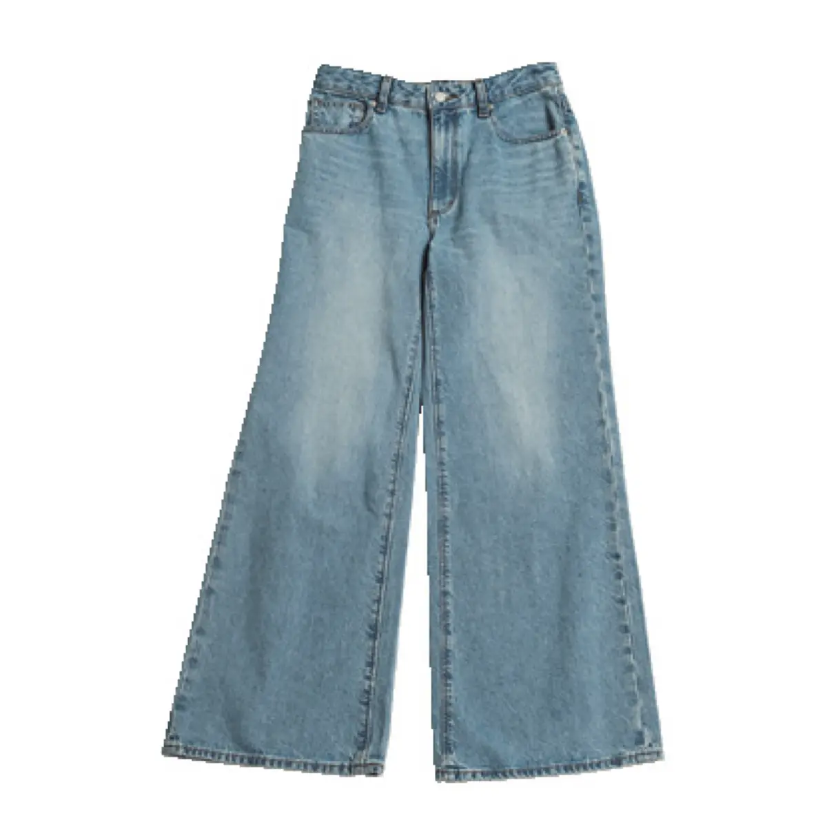H ストレートデニム￥2990