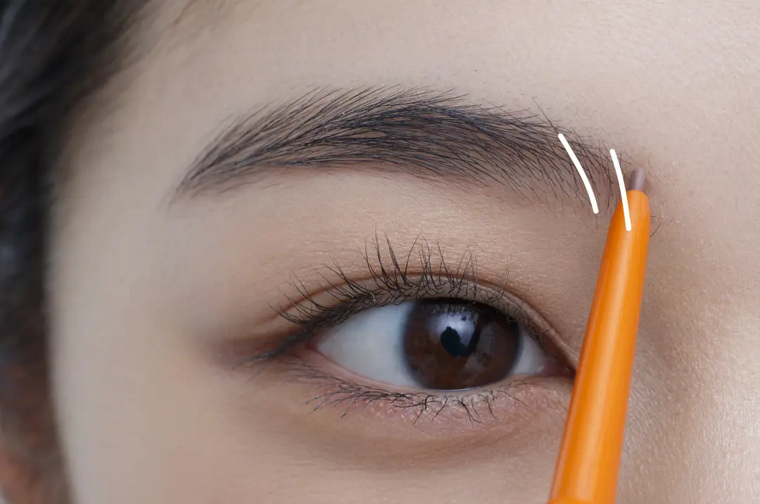 for WEEKEND：眉毛の描き方２