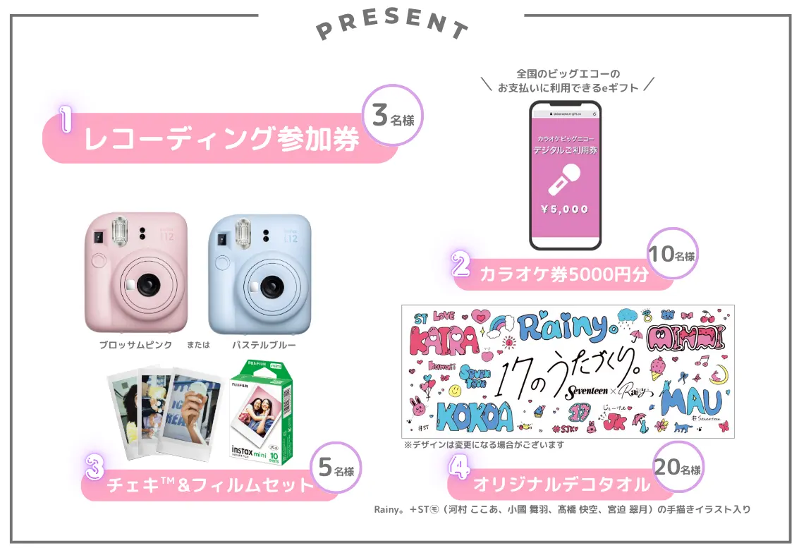 プレゼント商品