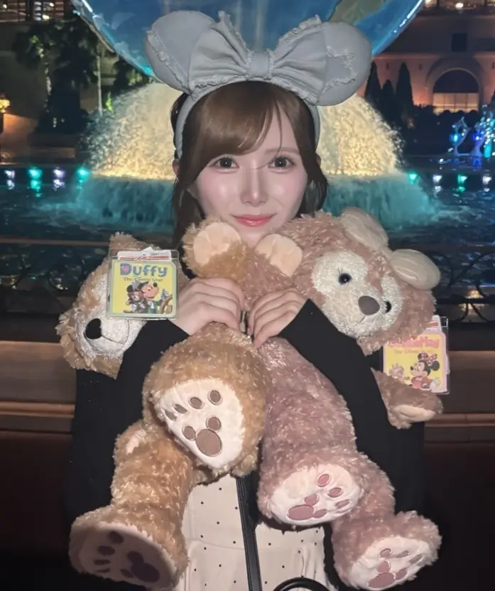 髙橋快空 ダッフィーとシェリーメイのぬいぐるみ