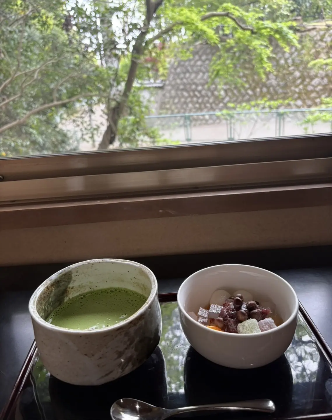 堀口　ブログ　抹茶を飲んだ