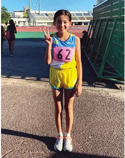 11歳 市の大会で800m走３位に