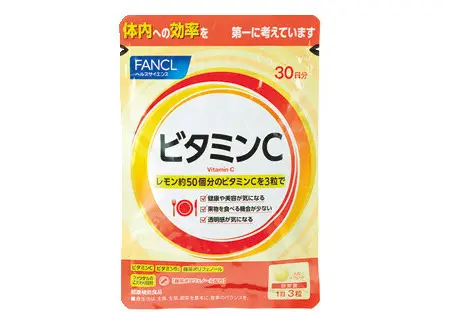 ビタミンC 30日分(90粒)￥398／ファンケル