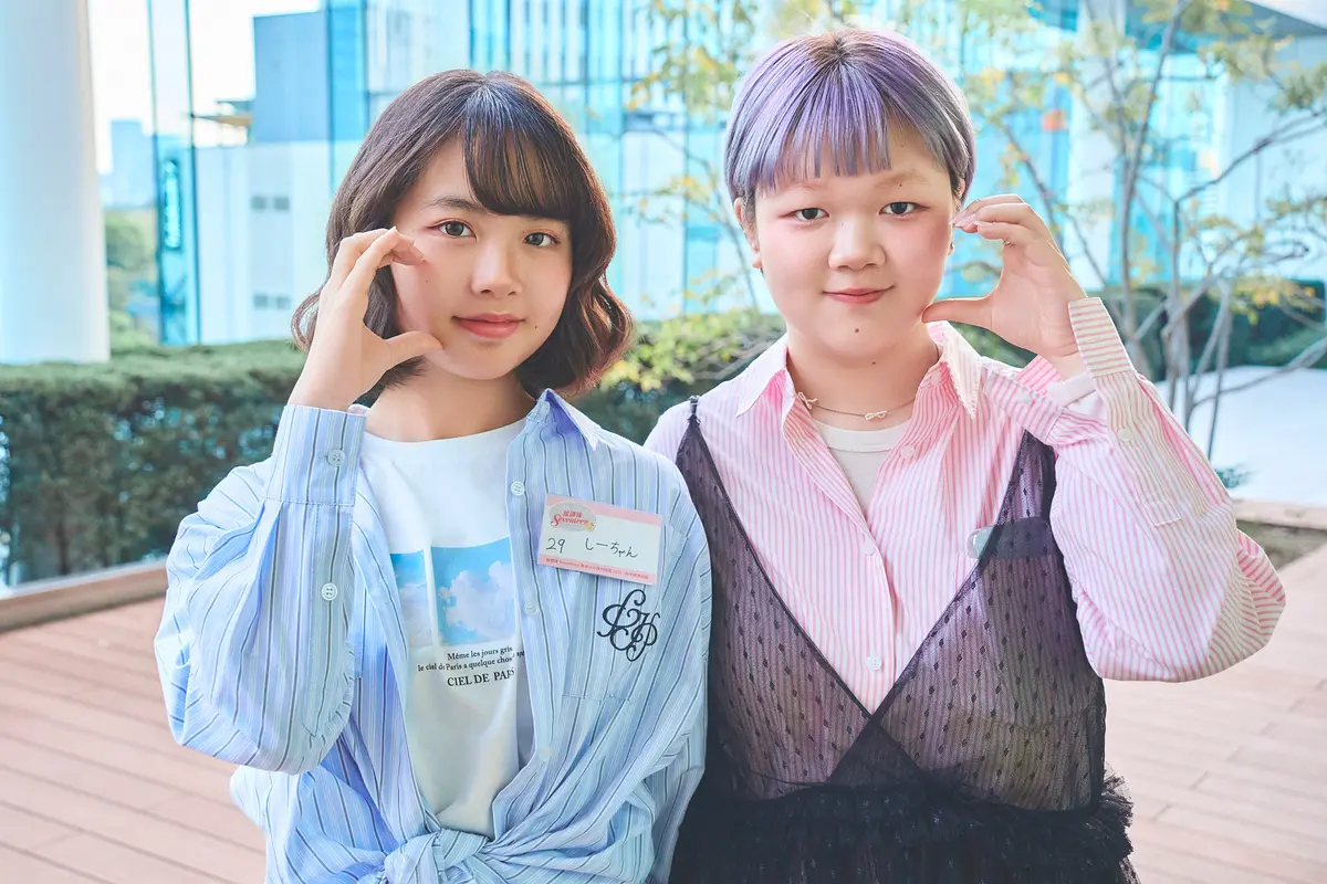 読者しずくちゃんとりんちゃん