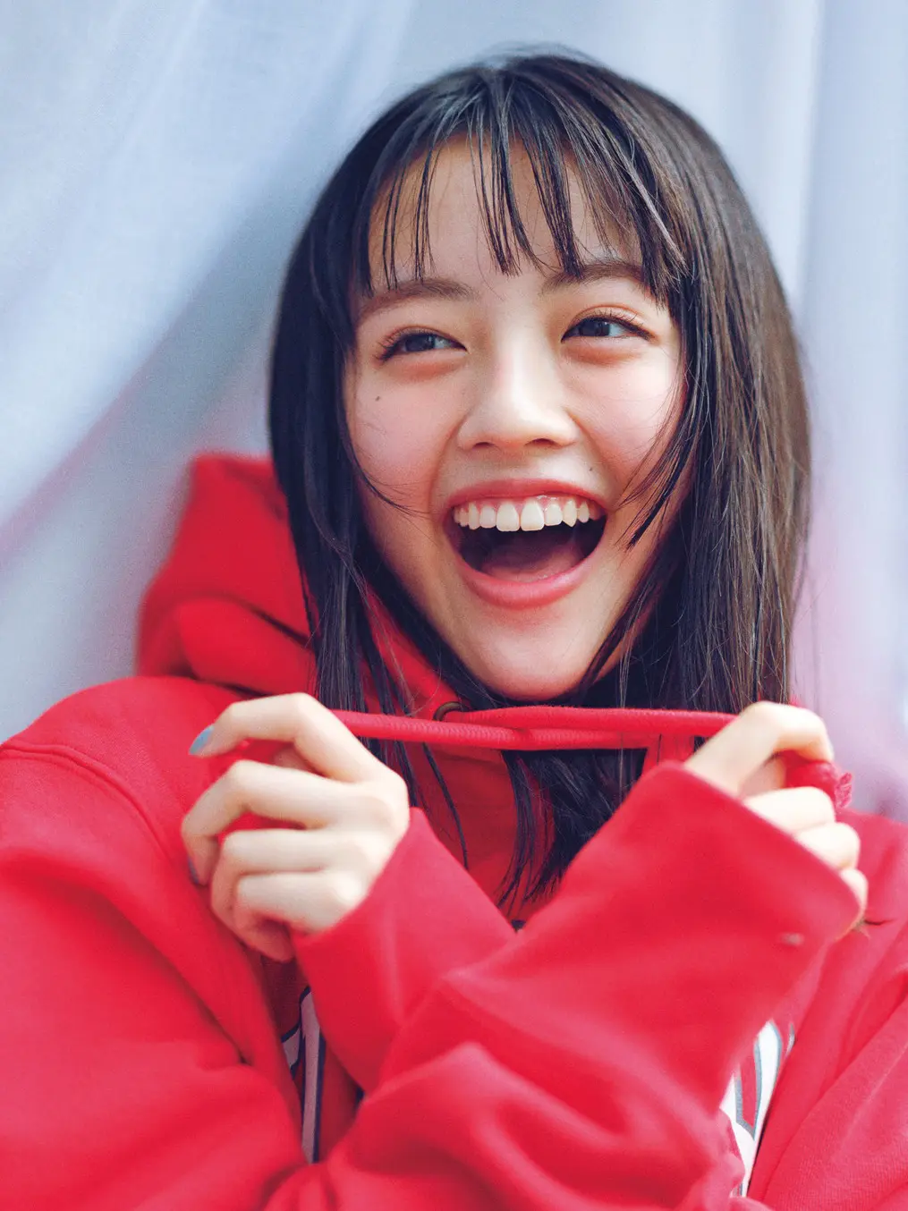 上坂樹里　笑顔