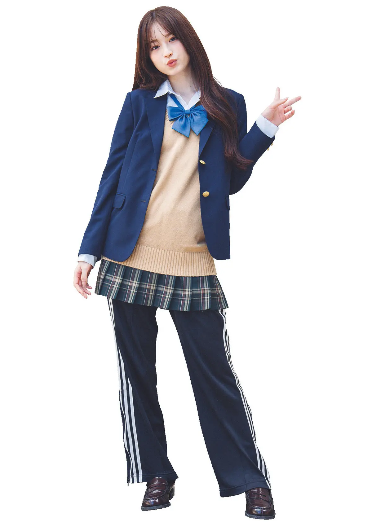 あえてのハニワコーデ