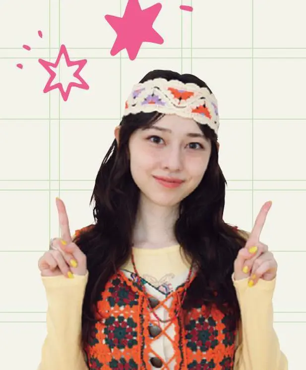モデルの石川花さん