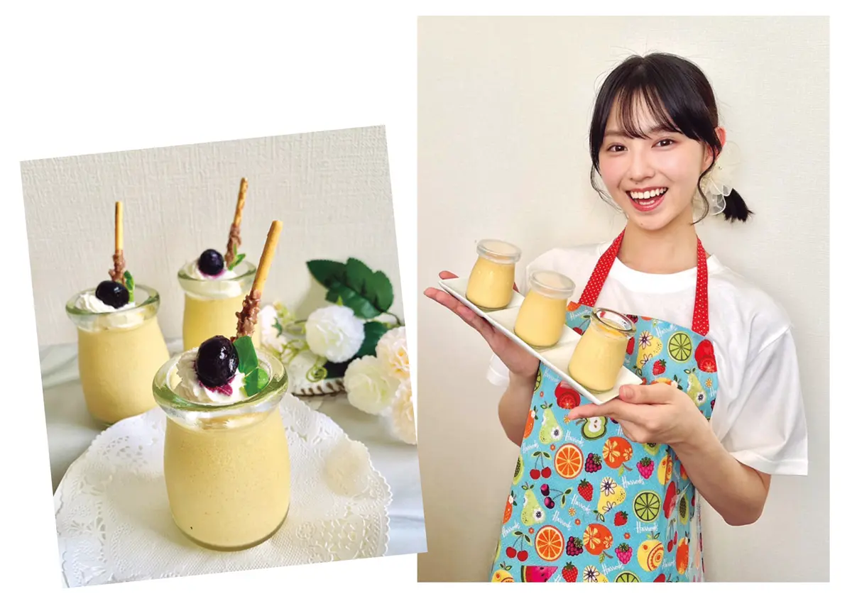 森﨑美月はプリンを作ったよ！