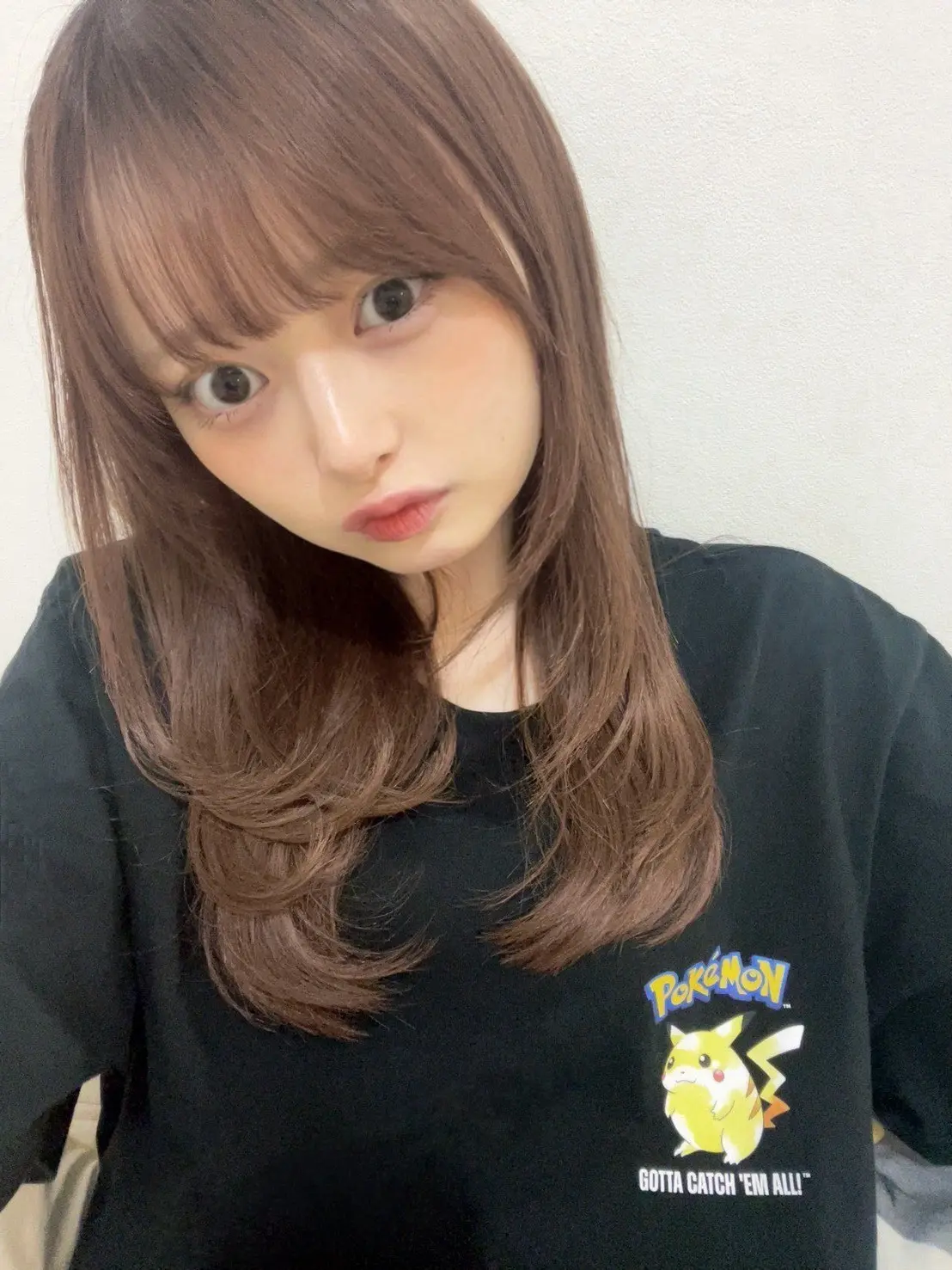 高比良由菜『ユニクロ』のポケモンコラボTシャツ