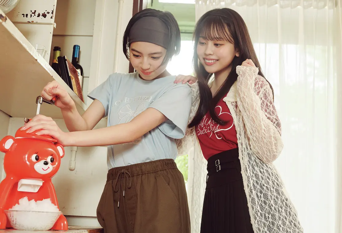 day8　かんちゃんとかき氷！「なんかご機嫌じゃん」って言われたけど、別に〜〜♡