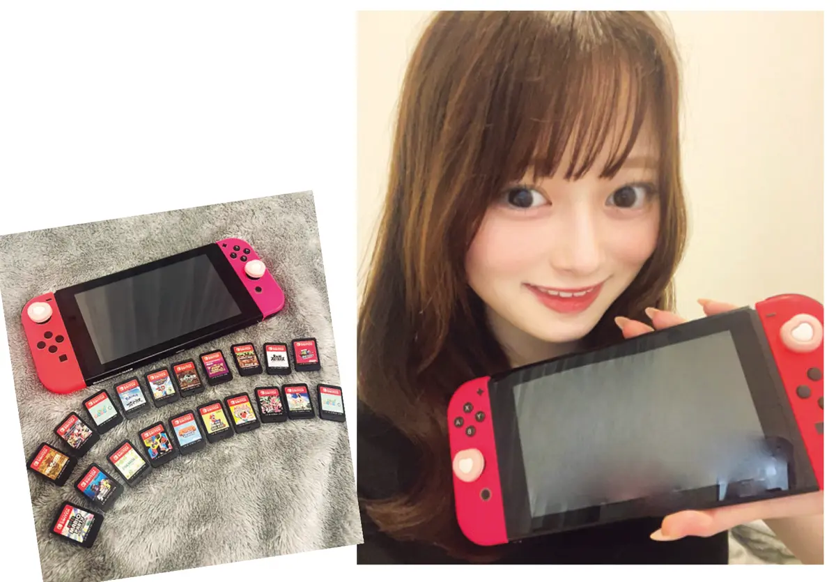 高比良由菜はNintendo Switchを毎日プレイ　お気に入りのソフトの画像