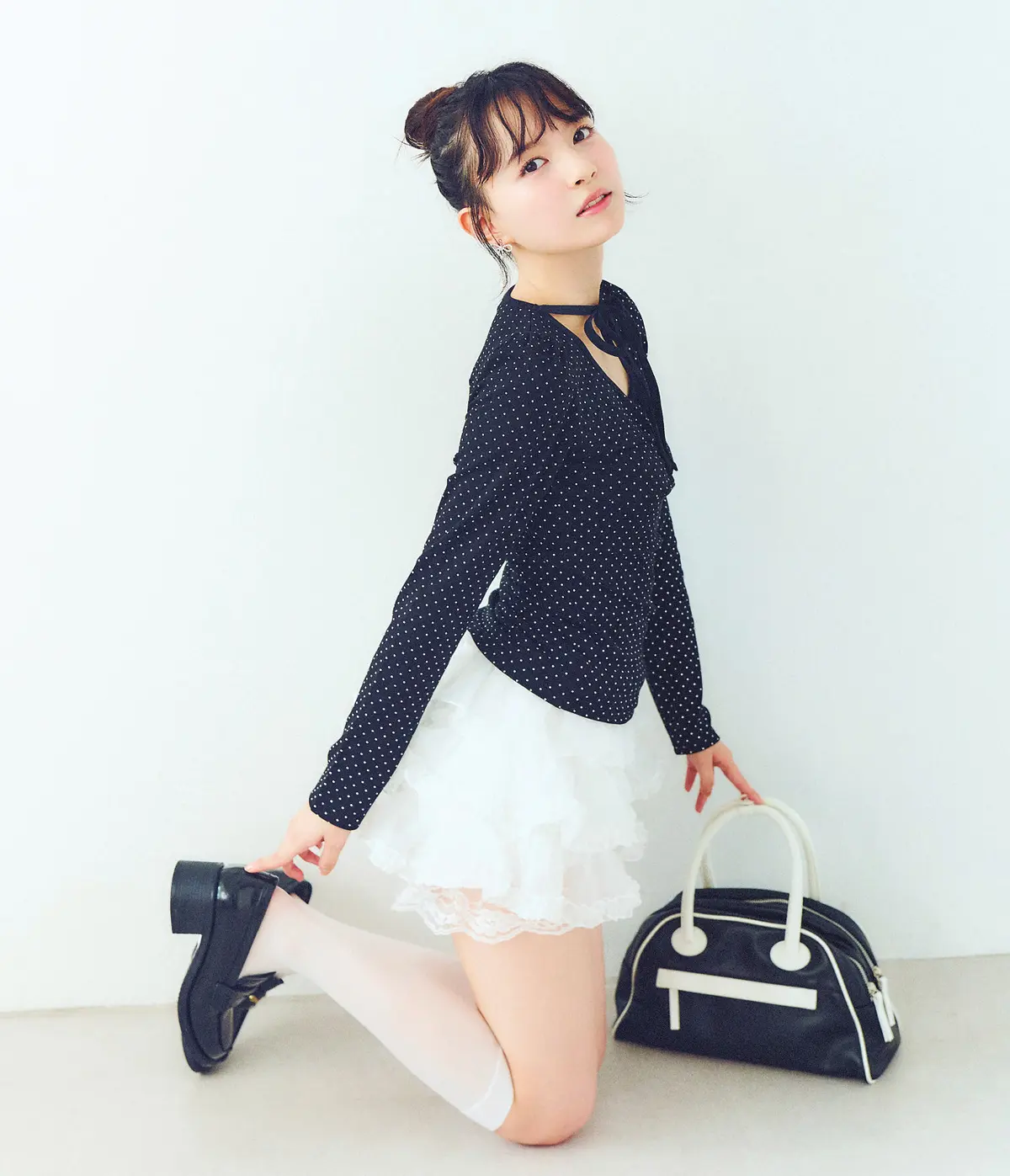 2025年のファッション キーワードNo.1▶︎▶︎モノトーンドット