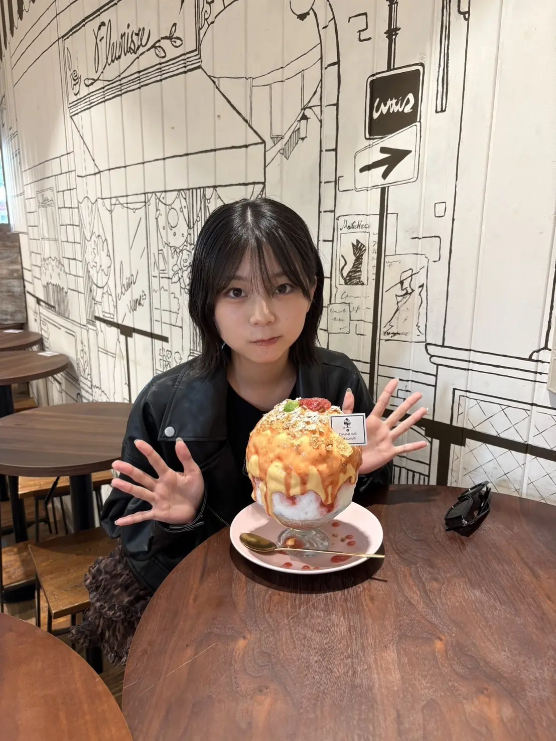 稲光亜依　🍧かき氷　ブログ４