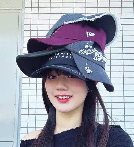 中島瑠菜が興味があるのはキャップ！