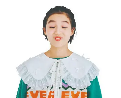 変顔もできちゃう！