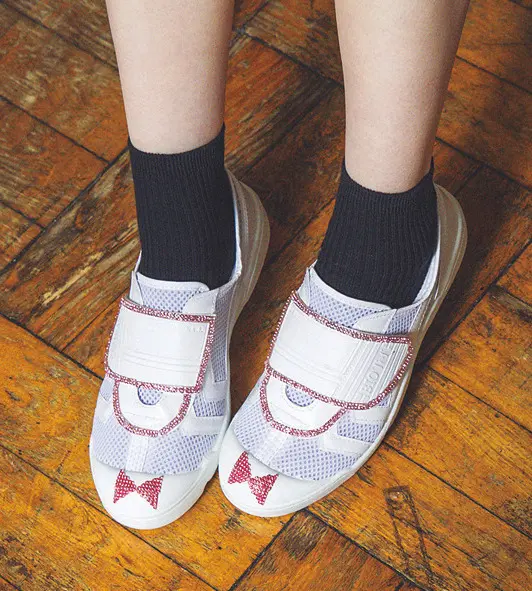 うわばきをデコる