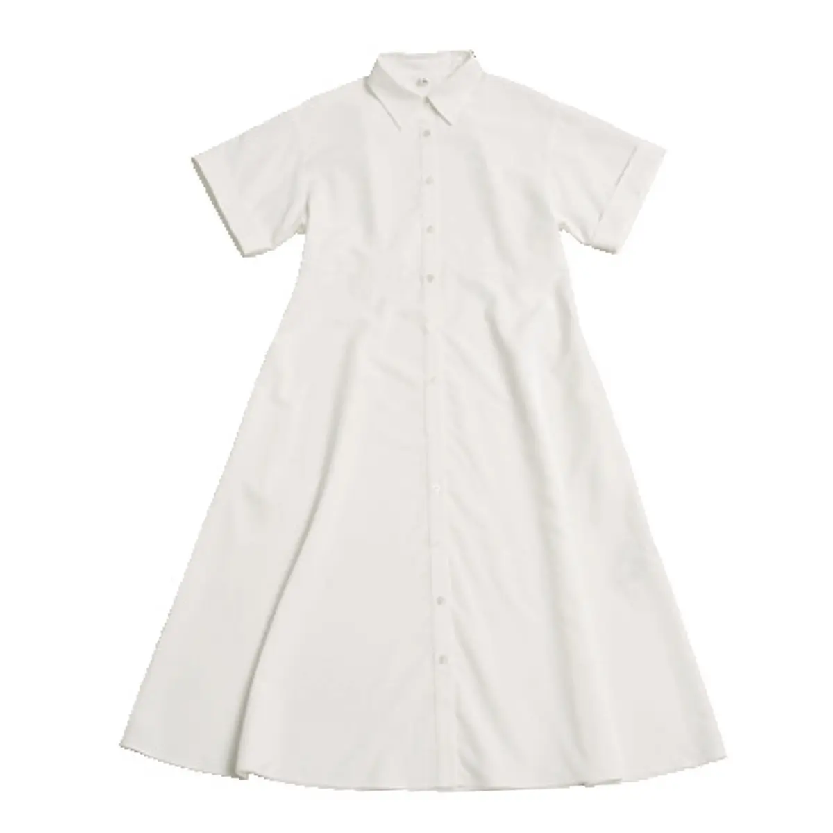 G 白シャツワンピ￥2990