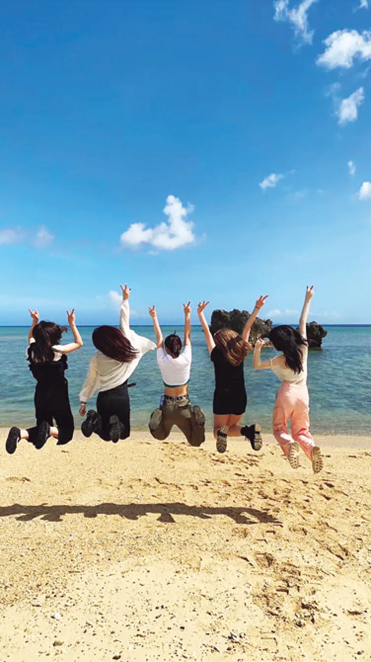 空とビーチと青春ジャンプ!