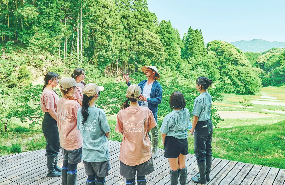 1000以上前から稲作が続けられてきた貴重な「天水棚田」