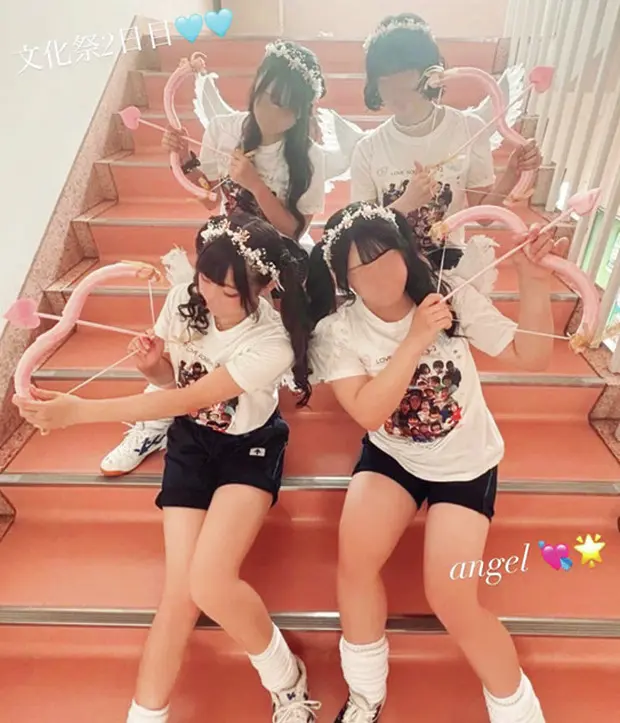 後ろ姿まで盛れる☆ エンジェル