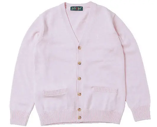 カーディガン￥8250／イーストボーイ