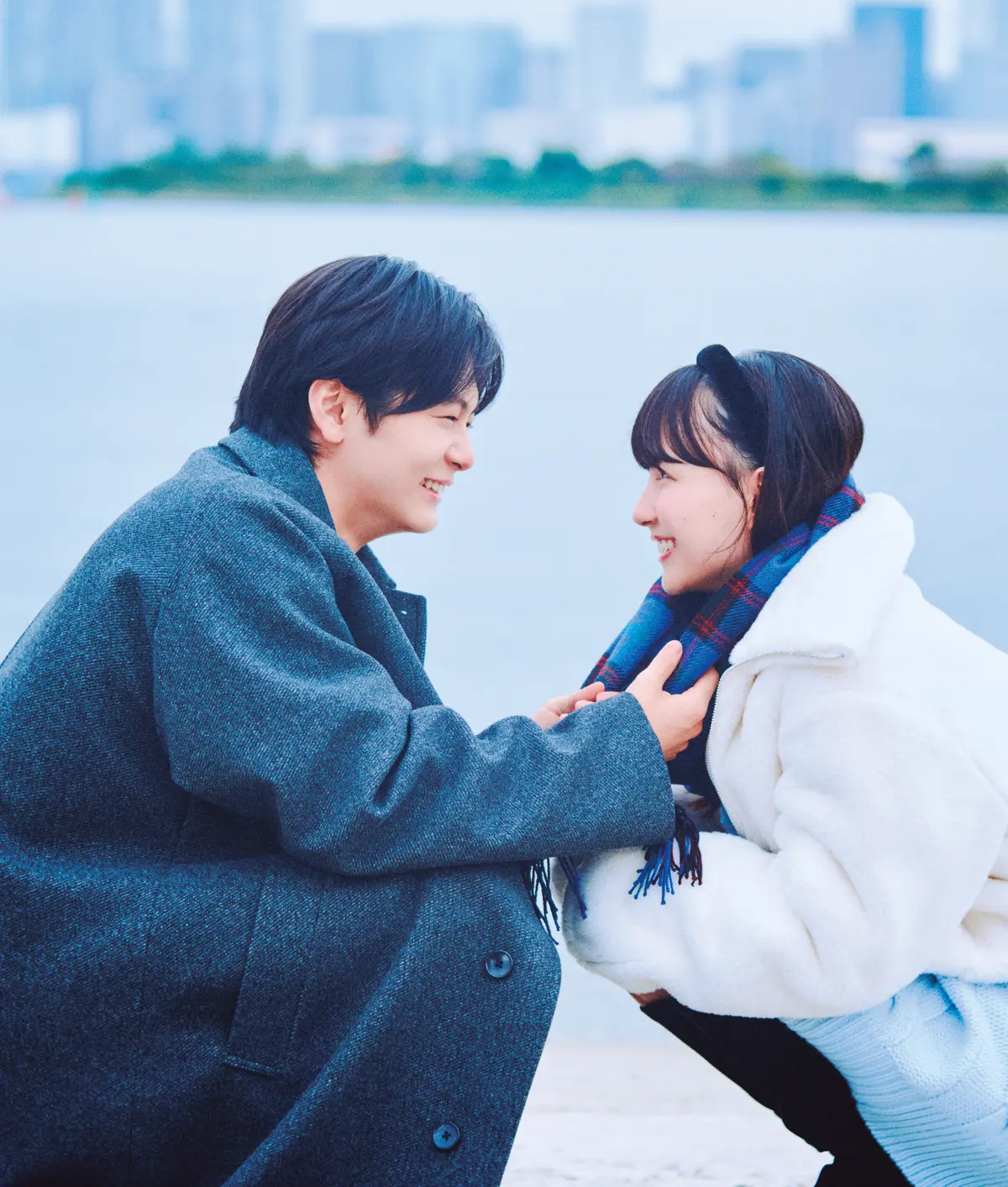 1位 寒がってる私に自分のマフラーを巻いてくれた