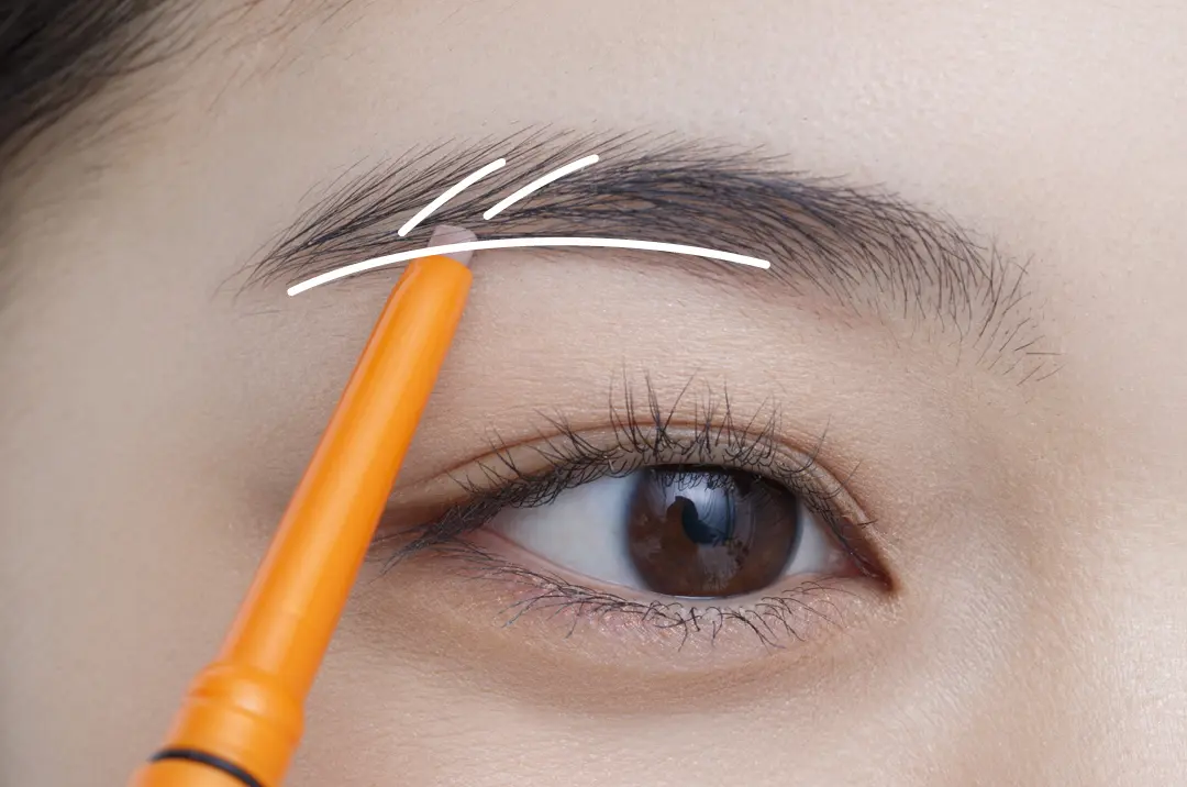 for WEEKEND：眉毛の描き方１