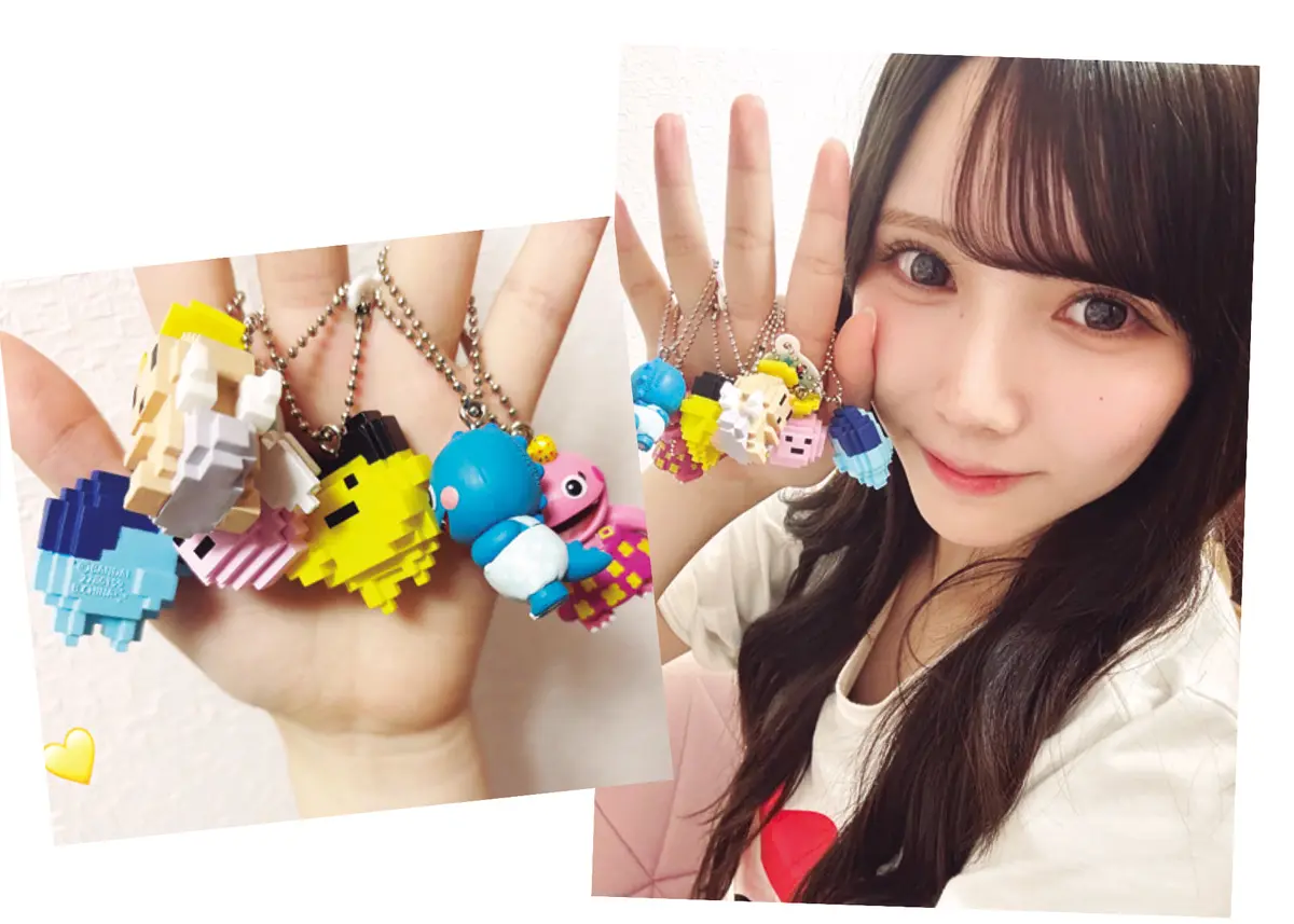 髙橋快空はカプセルトイをよくやってる　ゲットしためじるしチャーム