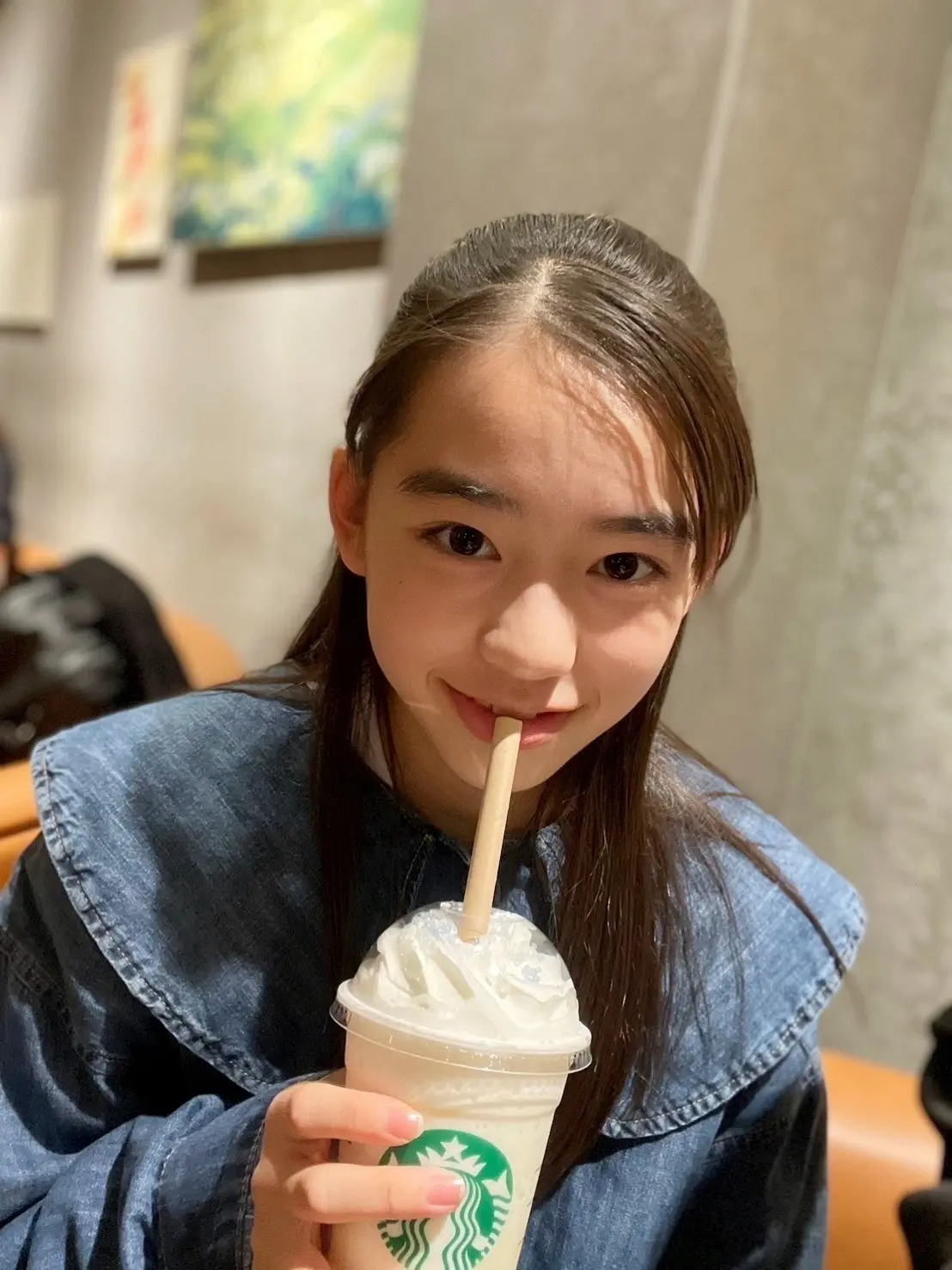 岡本望来・中１のときの写真！