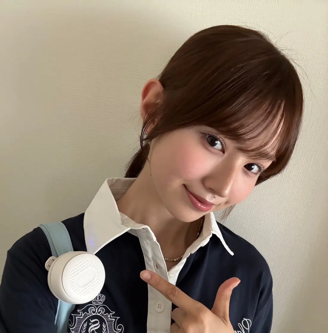 森﨑美月 ミニミニ扇風機