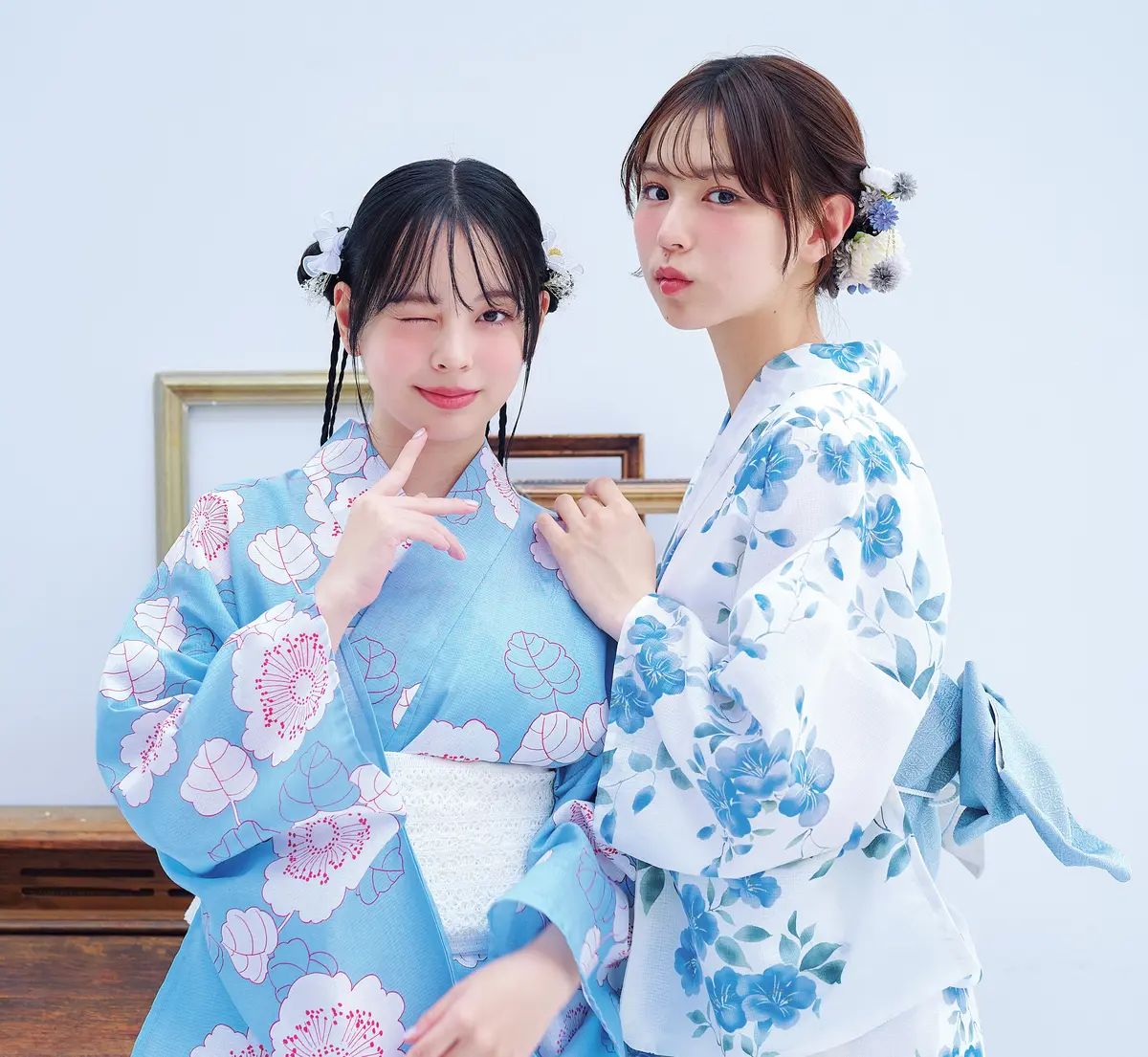 花火の日のヘアアレンジ