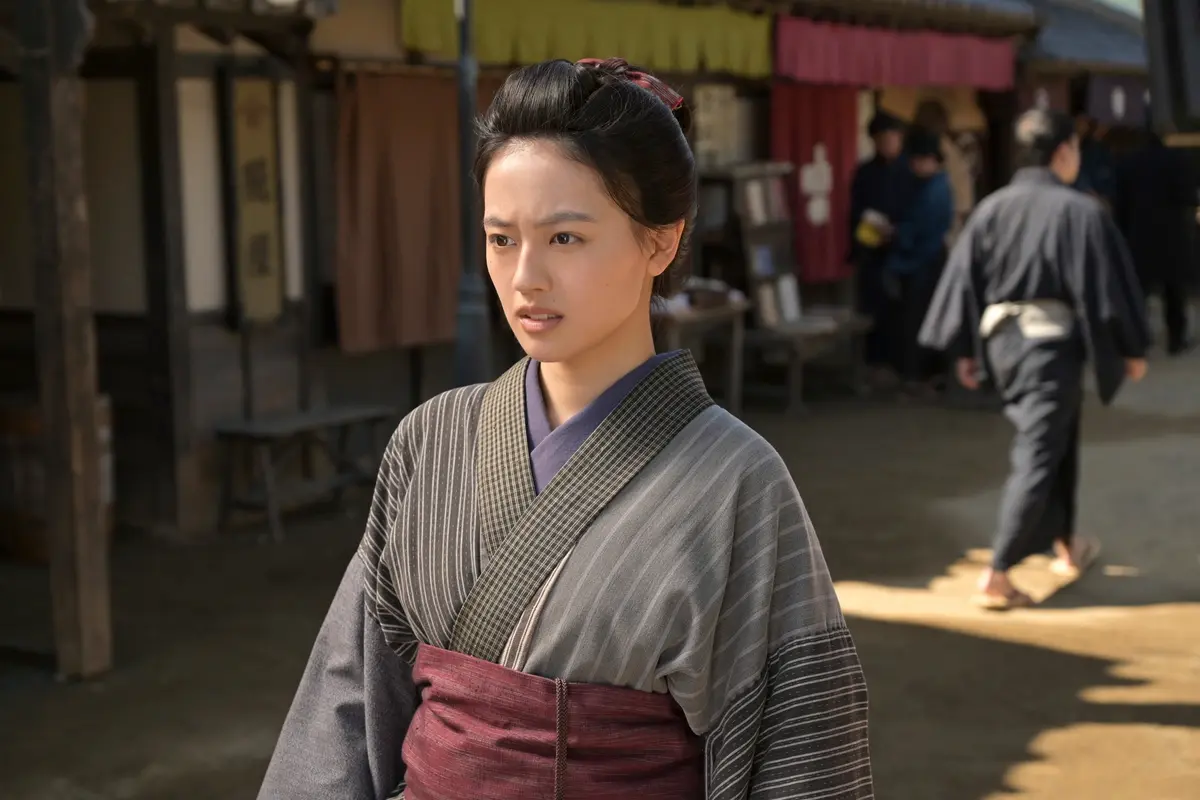 『風、薫』　着物姿の大家直美