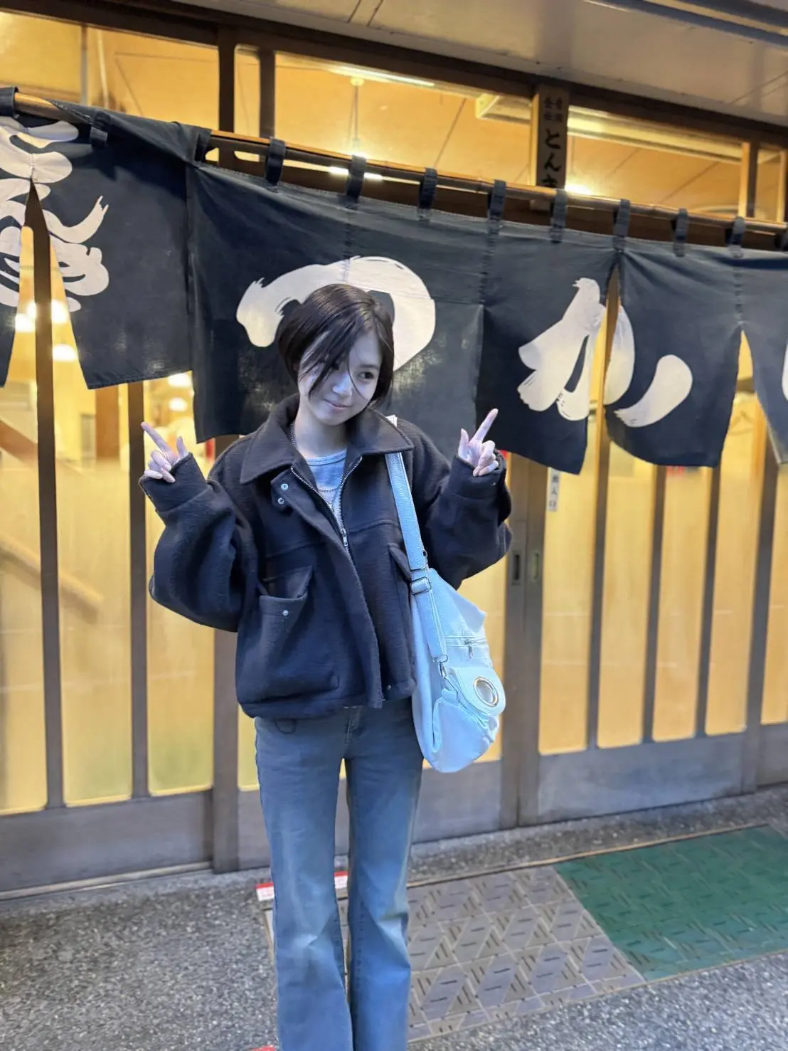 佐々木満音・最近食べたとんかつ１