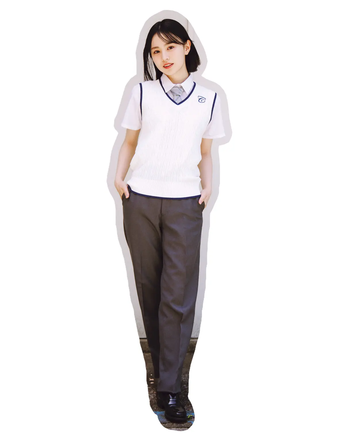 もんちゃん制服コーデ