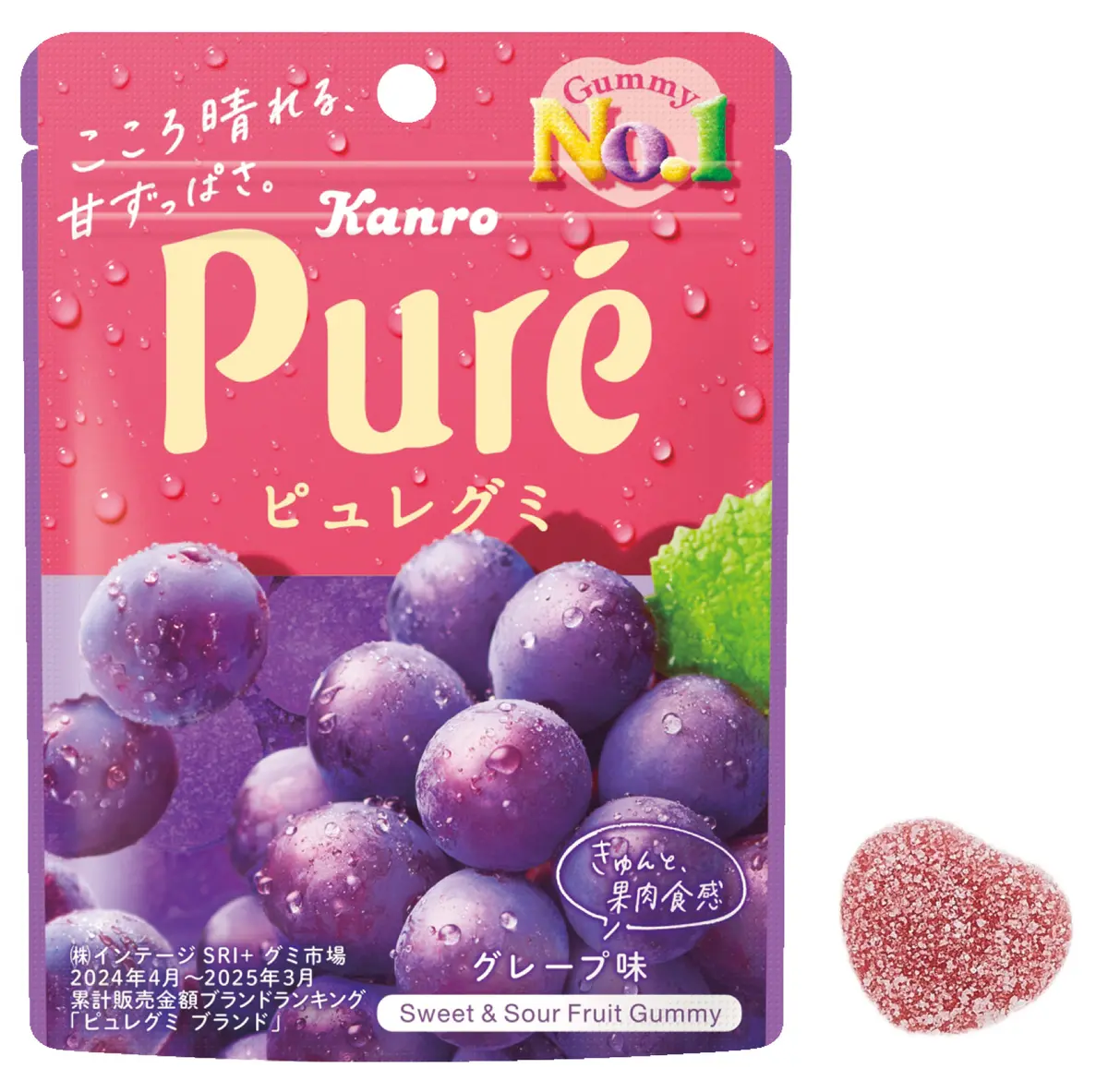 JKに愛され続ける無敵の定番♡ 大賞はピュレグミ グレープ味