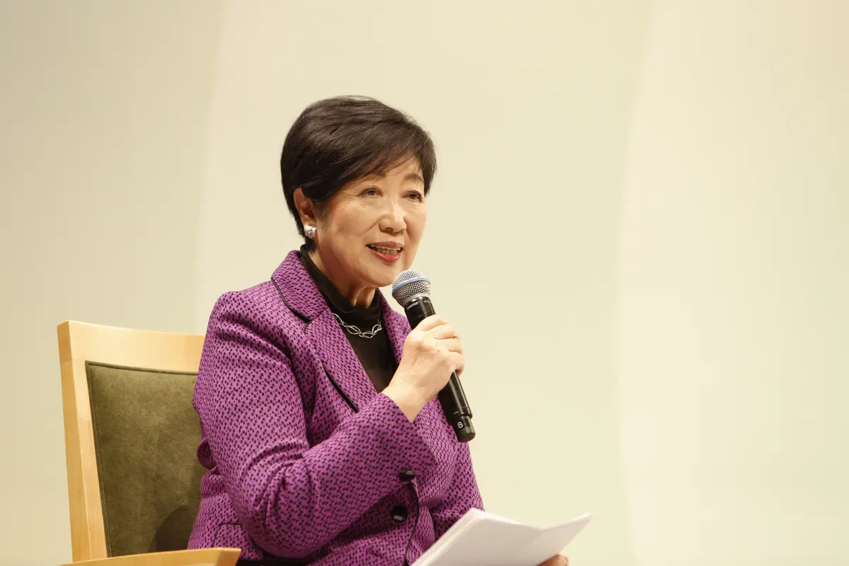 「東京女性未来フォーラム2026」に登壇した小池百合子都知事