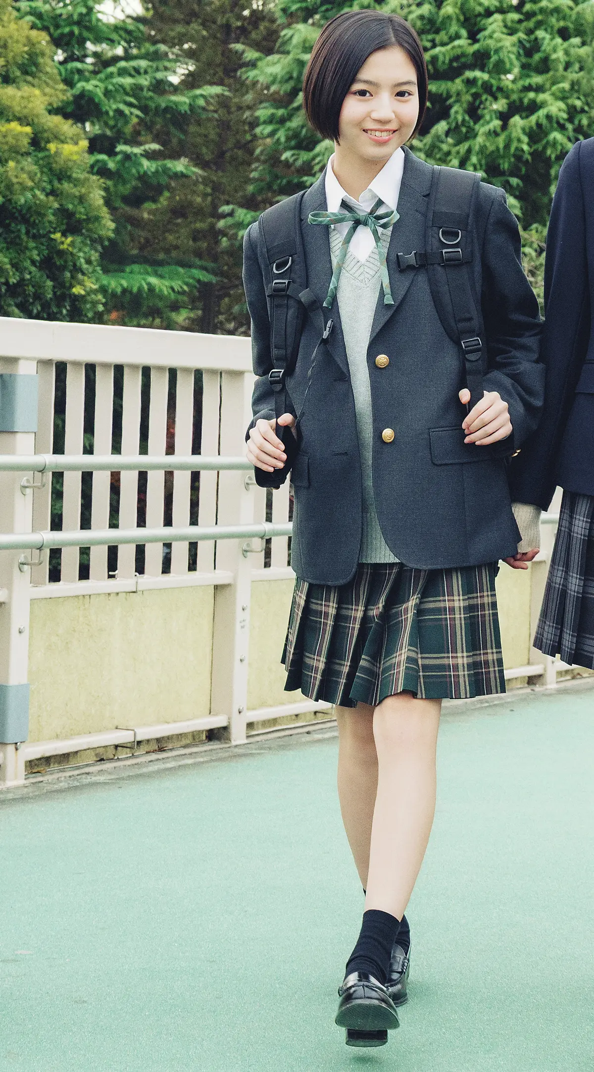 #FJK大作戦！ 王道清楚制服に自分らしさもさりげなく取り入れ制服コーデを楽しむ