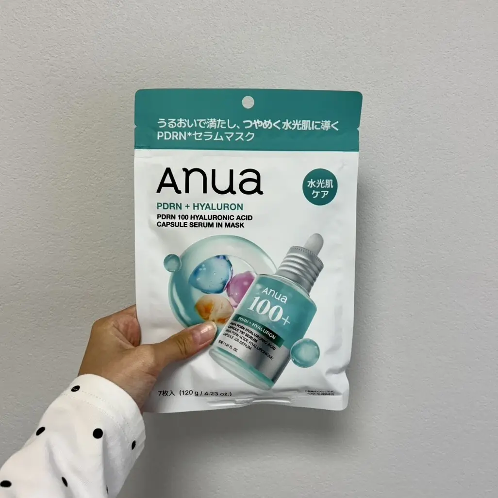 稲光亜依『Anua』のシートマスク