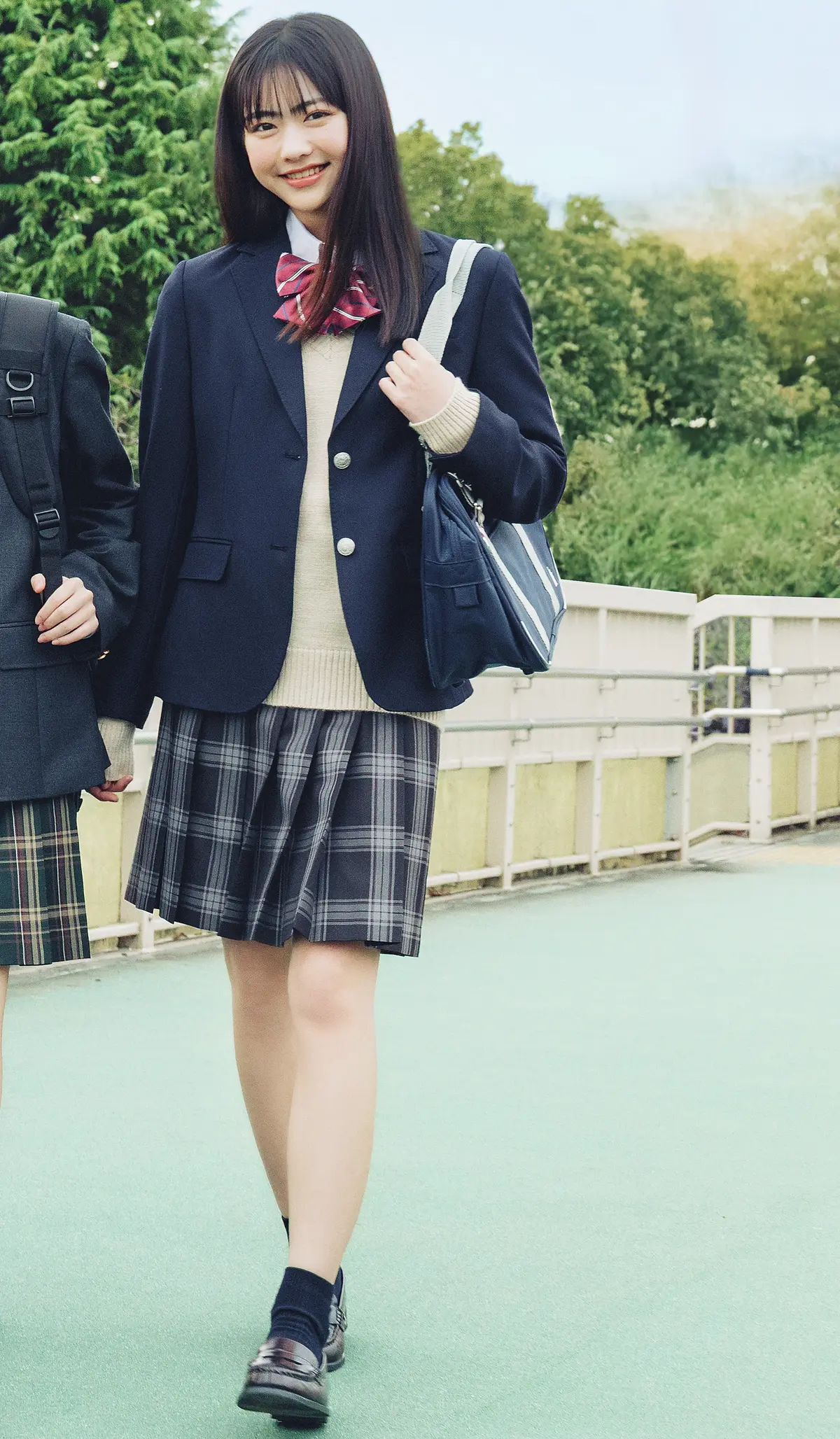 #FJK大作戦！ 王道清楚制服に自分らしさもさりげなく取り入れ制服コーデを楽しむ