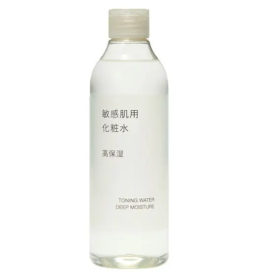 敏感肌用化粧水 高保湿 300㎖￥990／無印良品 銀座　