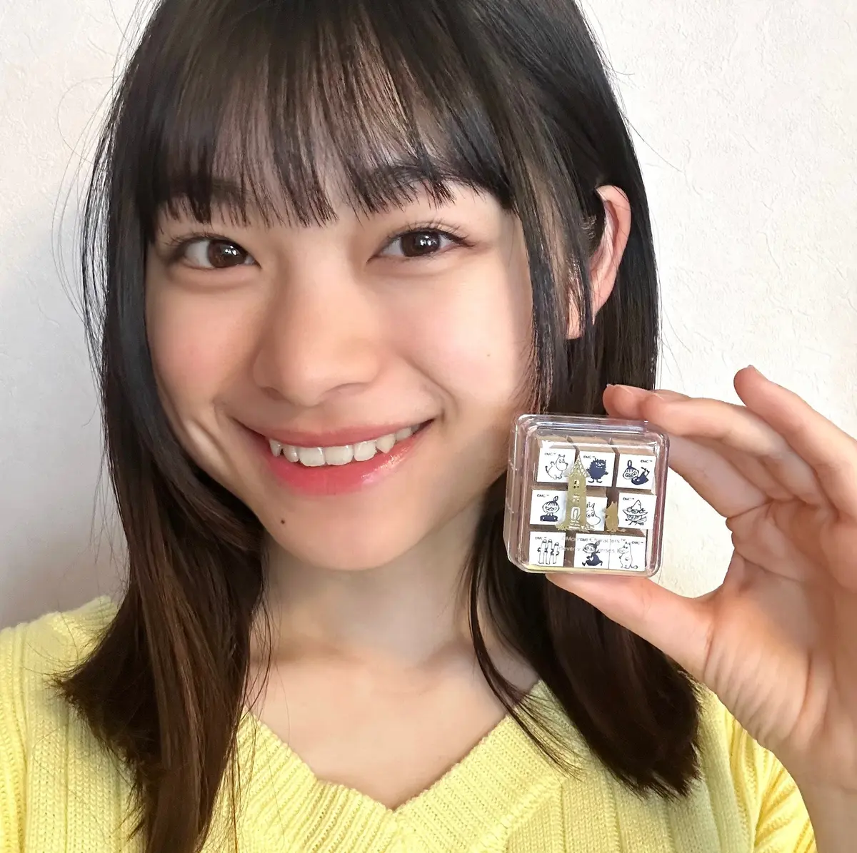 月島琉衣 ムーミンのスタンプ